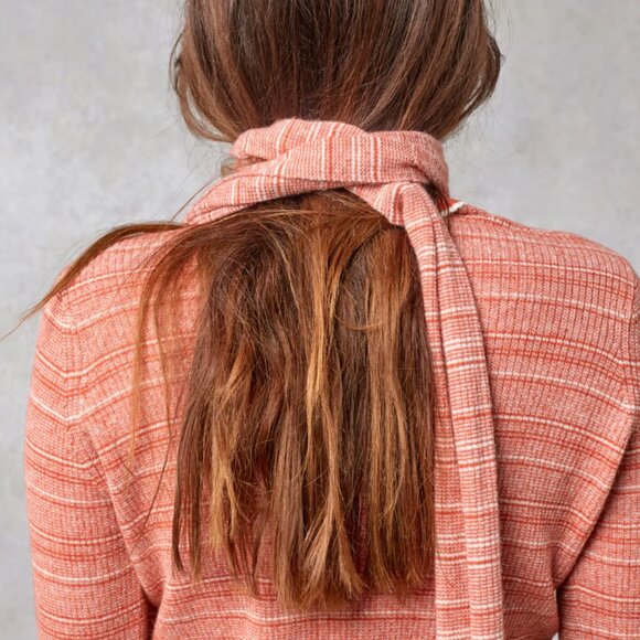 Rouje Wool and Alpaca Turtleneck and Thin Scarf  - Pull Iris et écharpe Corentin - Picture 2 of 8